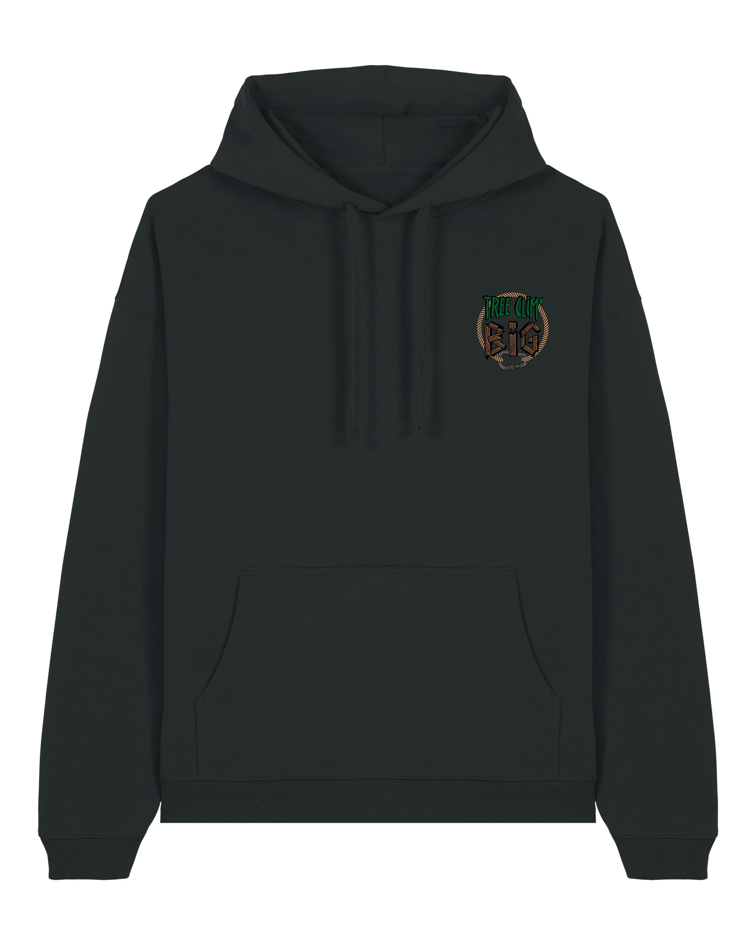 Tree Clim' Big "Original" Hoodie - Black