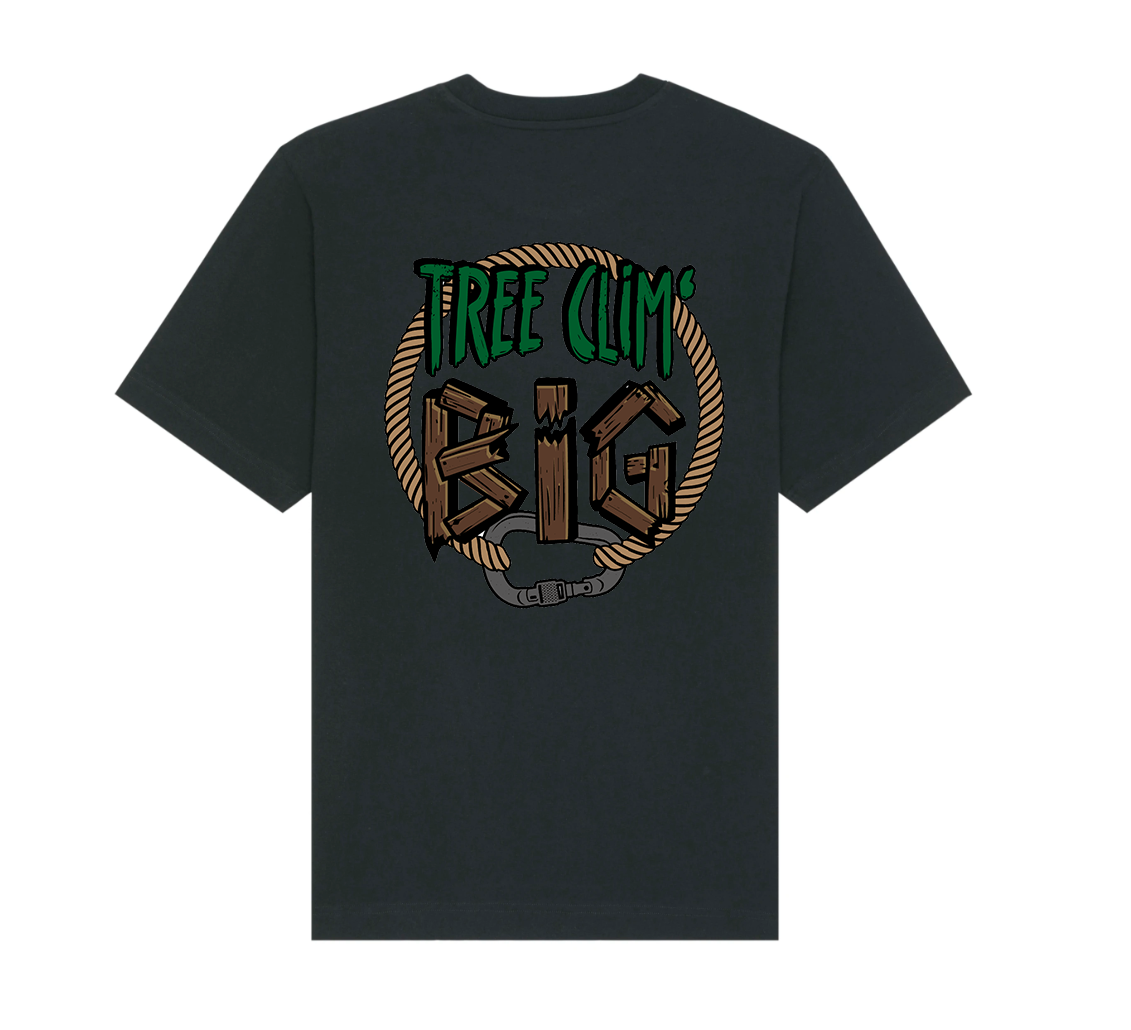 Tree Clim' Big "Original" T-Shirt - Black