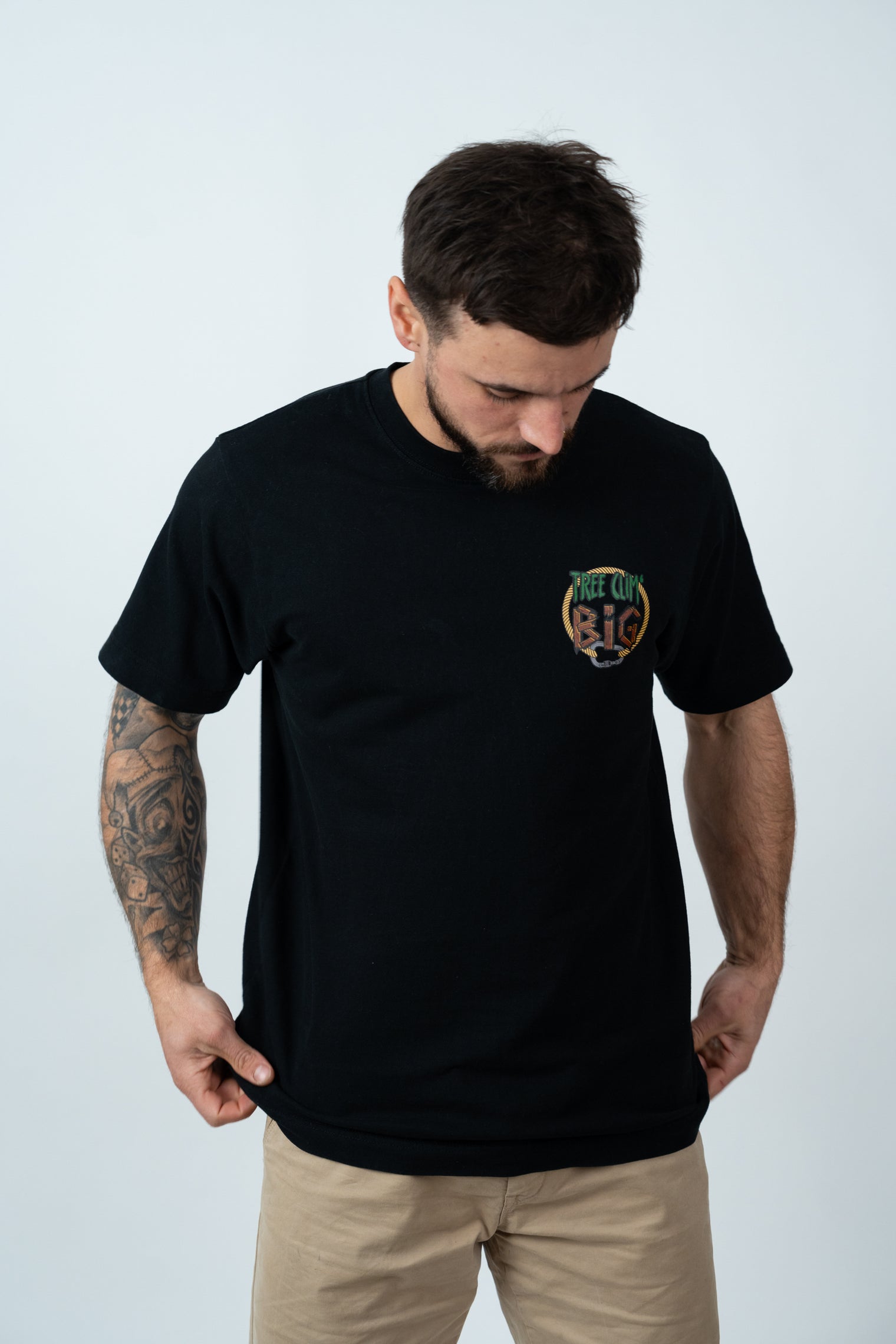 Tree Clim' Big "Original" T-Shirt - Black
