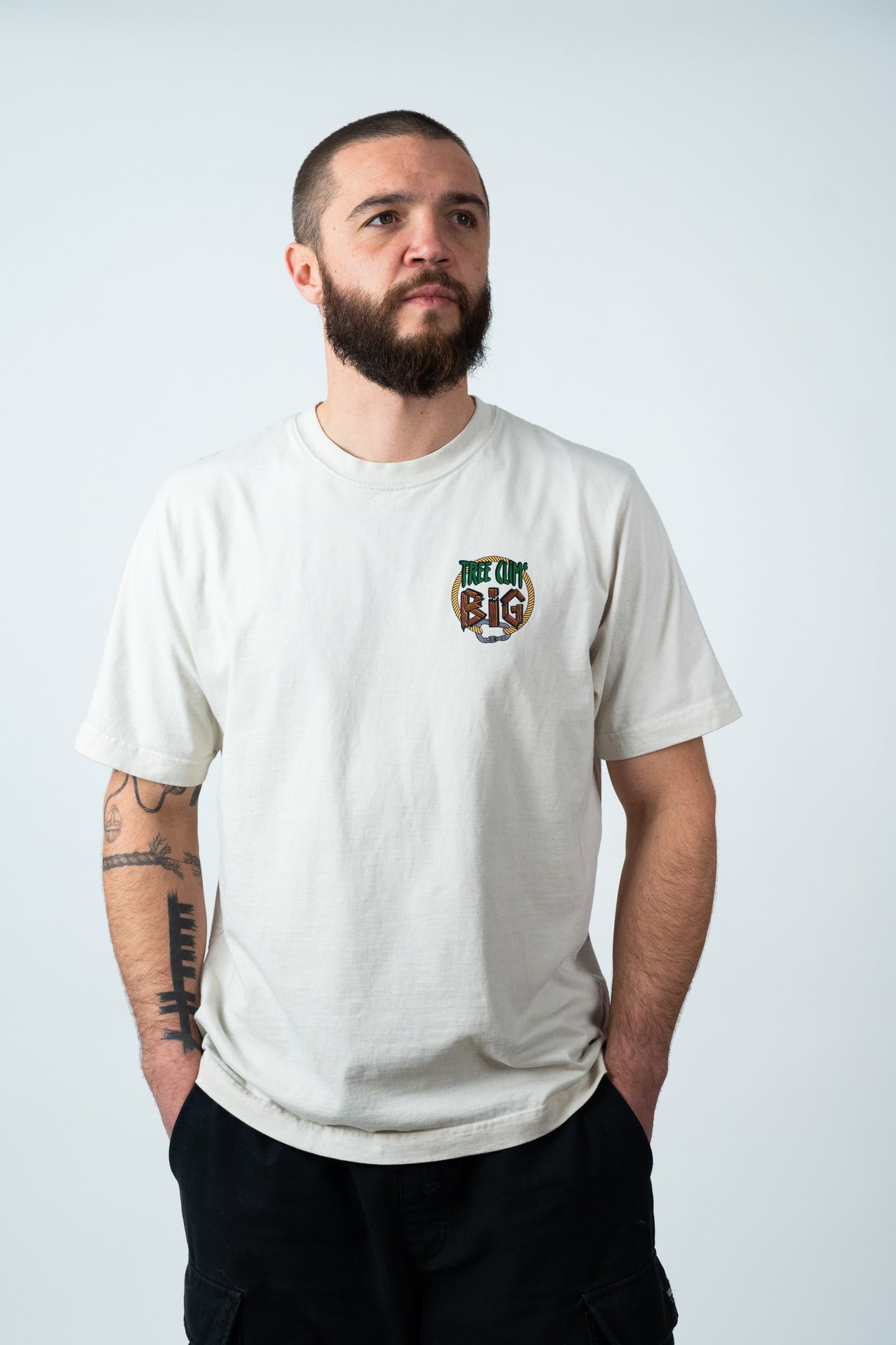 Tree Clim' Big "Original" T-Shirt - Natural Raw
