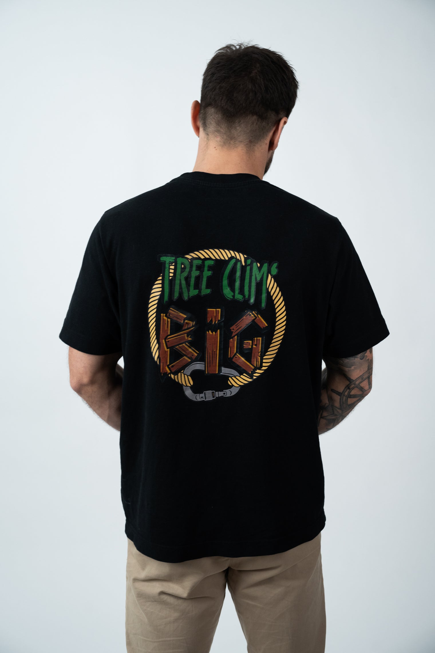 Tree Clim' Big "Original" T-Shirt - Black