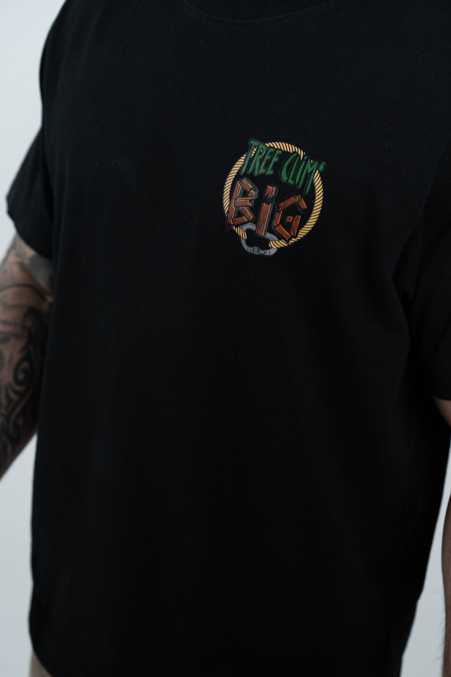 Tree Clim' Big "Original" T-Shirt - Black