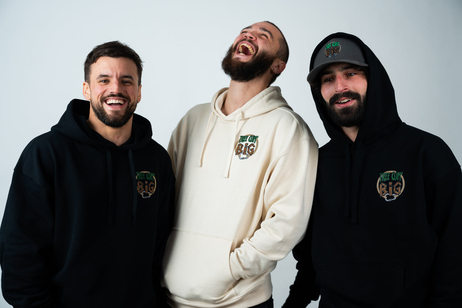 Tree Clim' Big "Original" Hoodie - Natural Raw