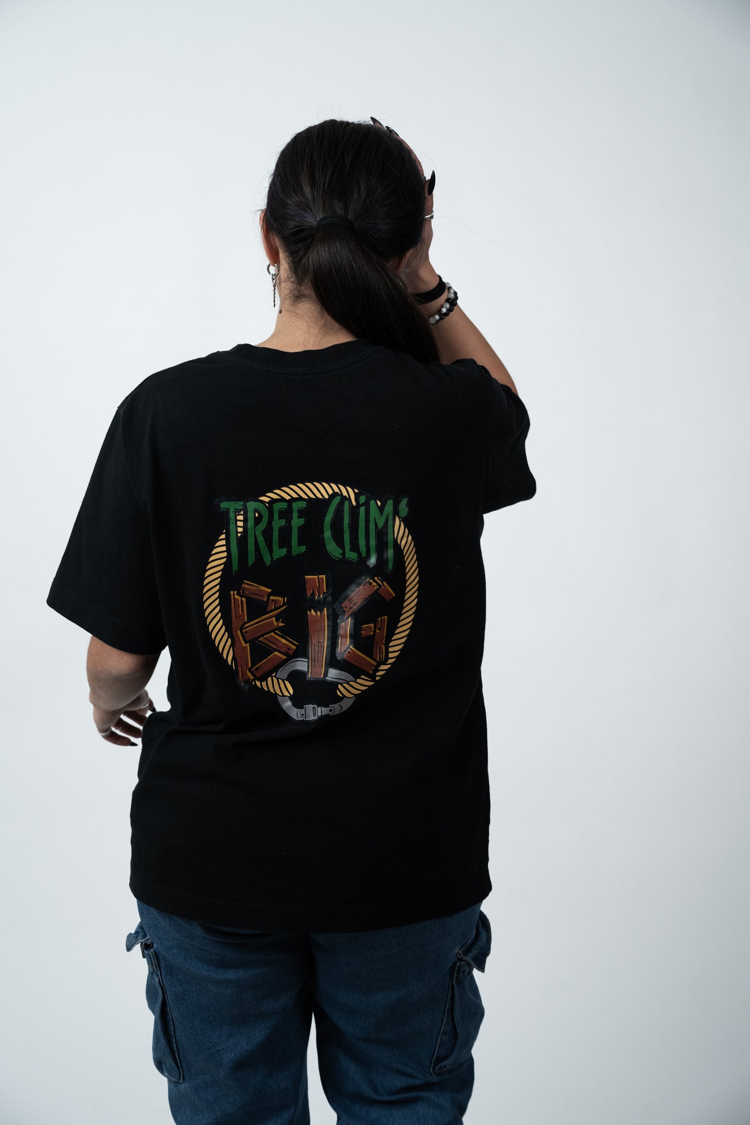 Tree Clim' Big "Original" T-Shirt - Black