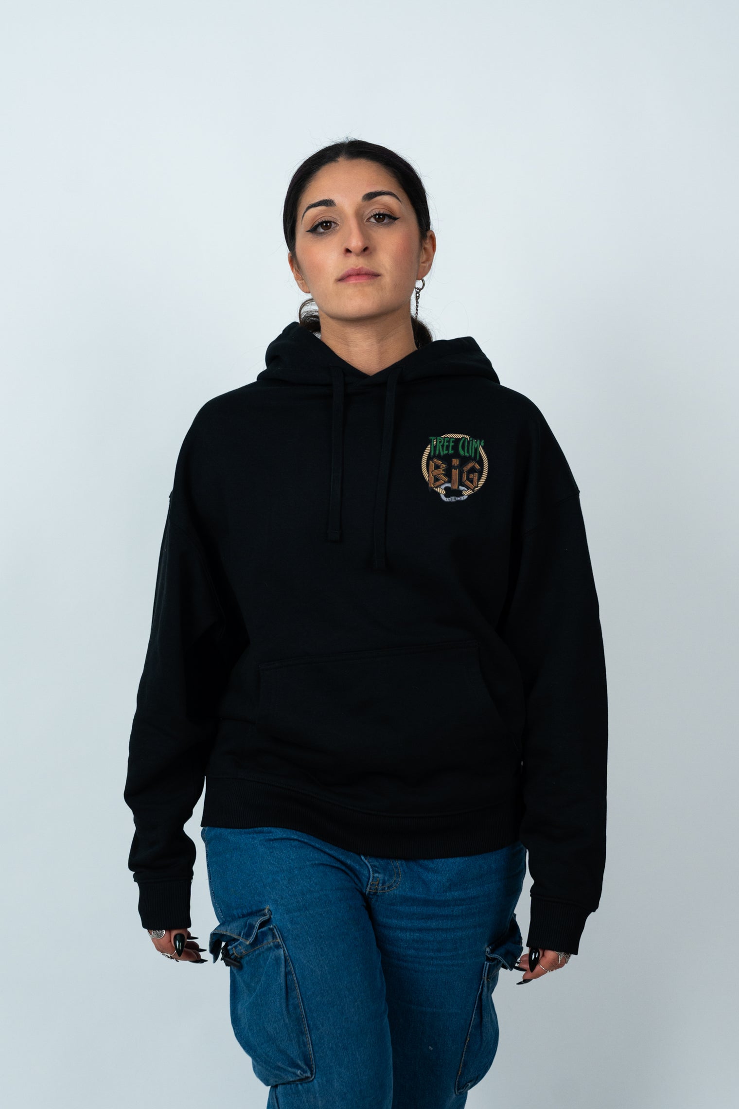 Tree Clim' Big "Original" Hoodie - Black