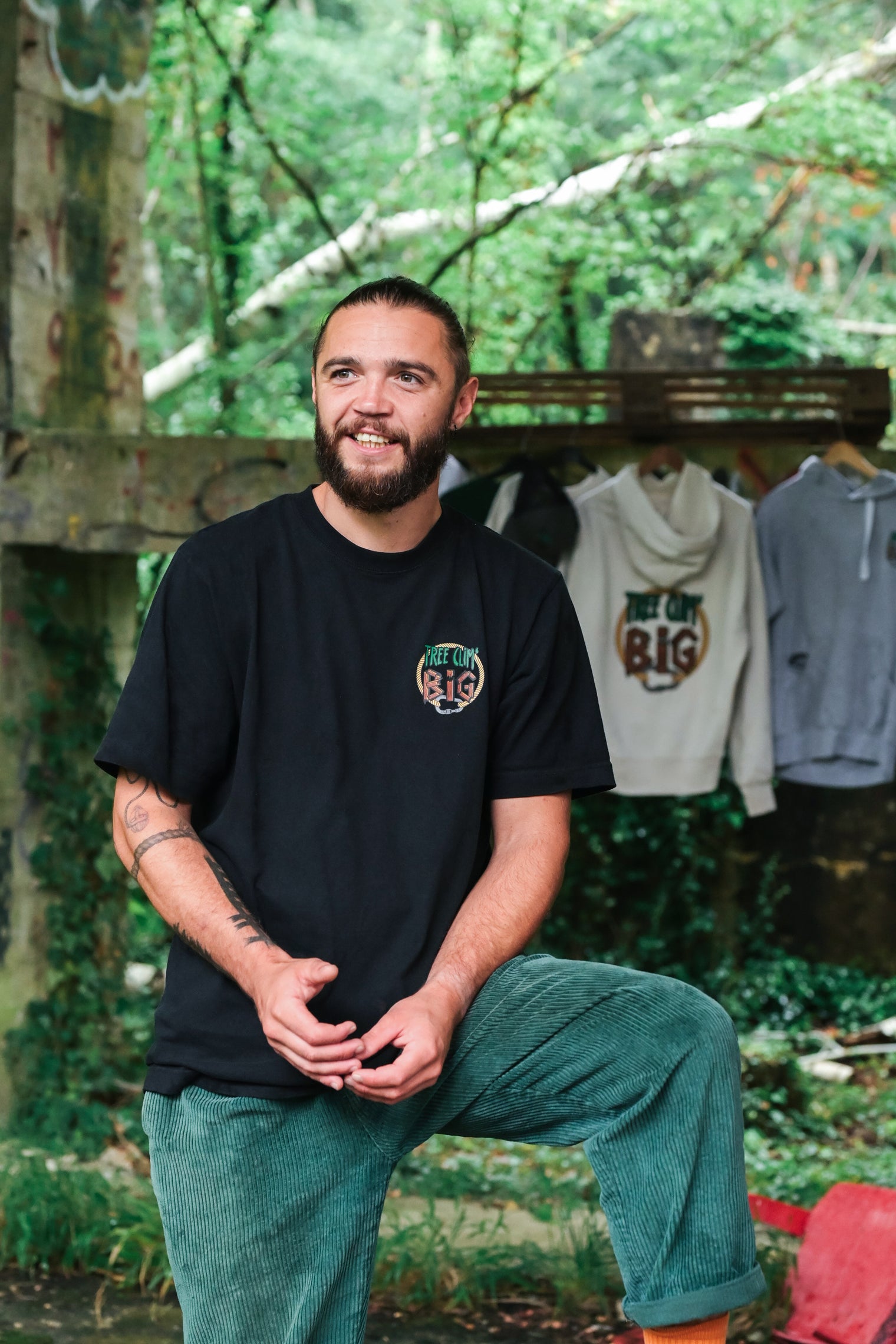 Tree Clim' Big "Original" T-Shirt - Black