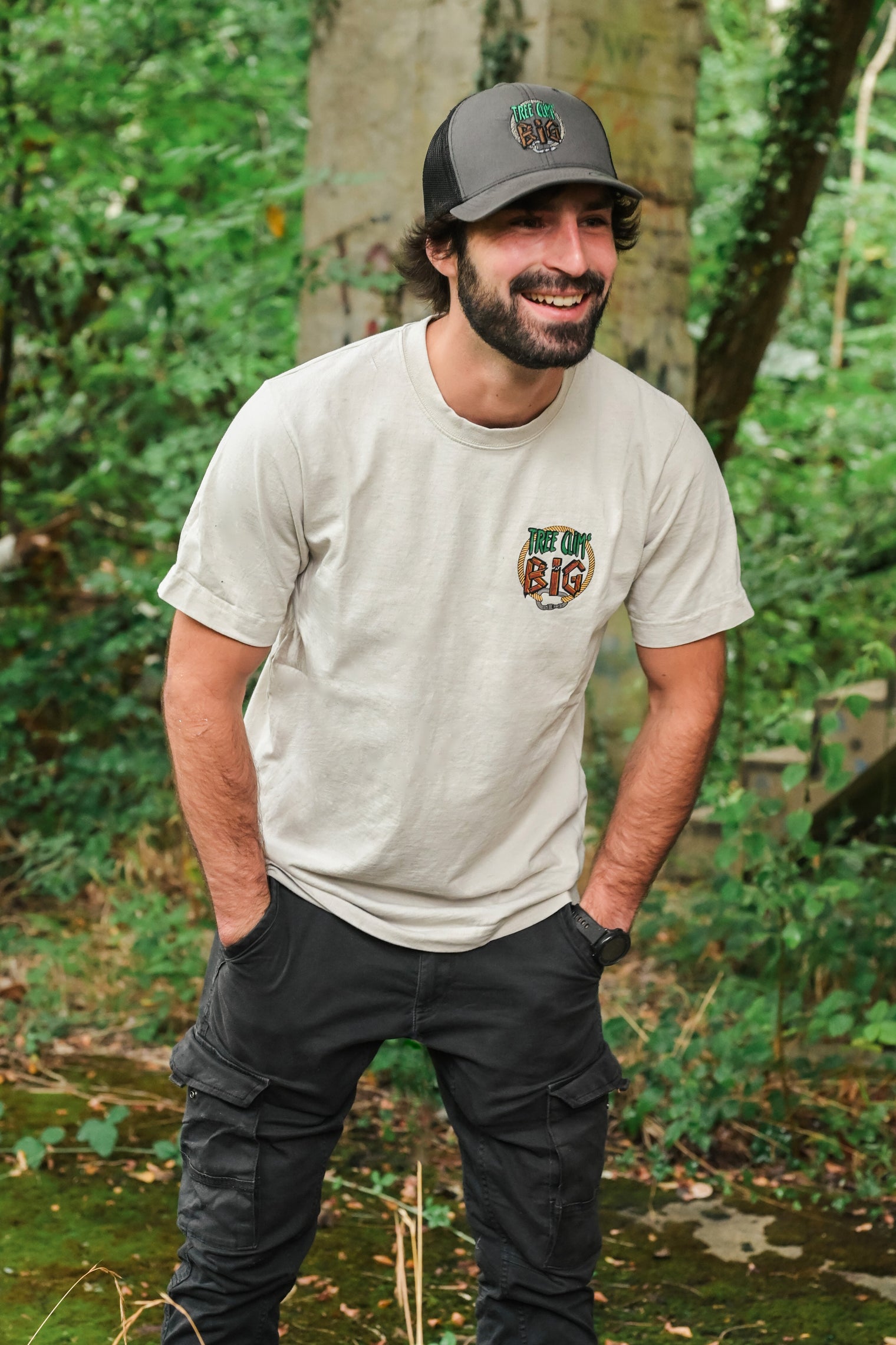 Tree Clim' Big "Original" T-Shirt - Natural Raw