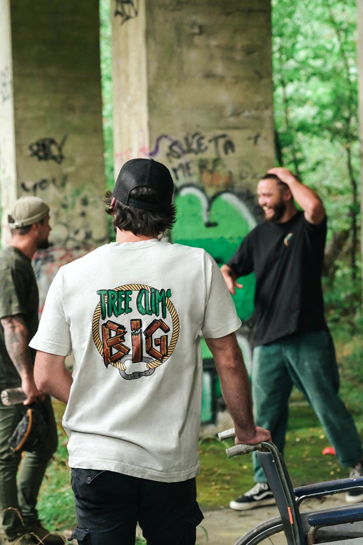 Tree Clim' Big "Original" T-Shirt - Natural Raw