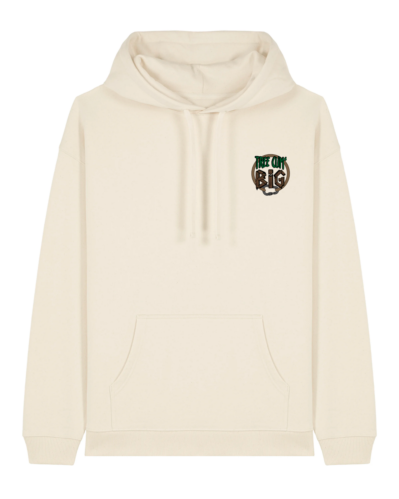 Tree Clim' Big "Original" Hoodie - Natural Raw