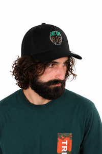 Casquette Retro Trucker Black